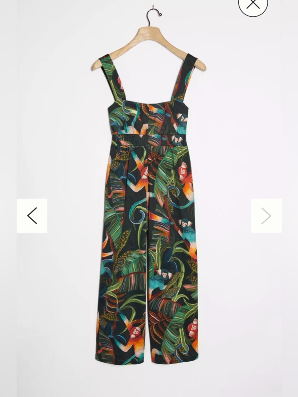 FARM Rio Monkeys Cropped Jumpsuit - Picture 2 of 6